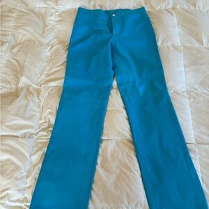 NWT Ralph Lauren Vintage Turquoise Leather Pants